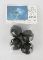 James Bond For Your Eyes Only - Four Neptune Sub Ballast Balls in original packaging.