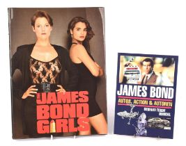 James Bond – 15+ hardback and paperback books, mostly first editions, two of which are Signed,