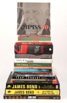 James Bond - 18+ hardback and paperback books, mostly first editions – includes, Anderson & Low,
