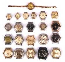 A group of 1960's and 70's Ladies and Gentleman's wristwatches by Buren, Ingersoll, Timex,