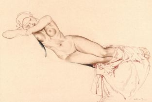 § William Russell Flint (British 1880-1969), Antonina, coloured chalks, signed lower right, 21.