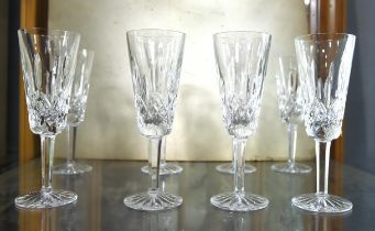 Twenty two Waterford 'Lismore' Champagne flutes (22)