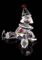 Swarovski, collection of sixteen glass sculptures, to comprise a small bear, a Collectors club vase