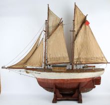 'Rosalind', a wood and painted ketch, the hull 1st quarter 20th century, the rigging mostly later,