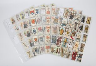 Will's Cigarettes, a set of 50 cards, the Nelson Series, and Player's Cigarettes, 50 cards,