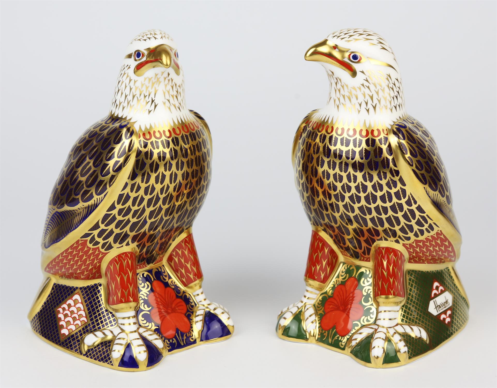 Royal Crown Derby, Bald Eagle Specially Commissioned by Harrods, 25/300, with certificate,