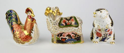 Royal Crown Derby, Imari Ram designed exclusively for the Royal Crown Derby Visitor Centre with