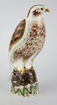 Royal Crown Derby, Buzzard, 308/750, with certificate, gold stopper Note: The names on some of the