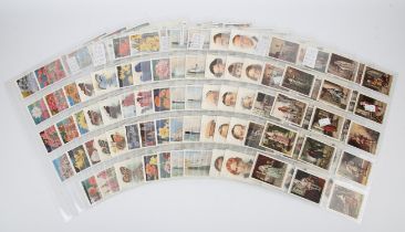 Will's Cigarettes, a set of 40 card, Famous British Authors, Will's Cigarettes, a set of 25 cards,