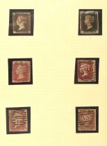 Great Britain Collection in nine albums and folders, from 1840 2 x penny blacks, one with four