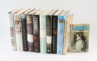 Barbara Cartland and other Female Authors: Eleven first edition books, Signed by the authors