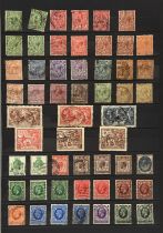 Great Britain box containing extensive GB collection from 1840 - 1991 housed in four (4) stockbooks