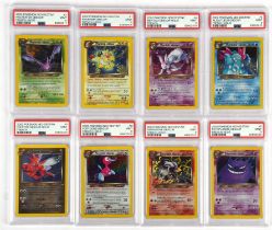 Pokemon TCG. French Neo Destiny Complete PSA graded Holo set. Includes popular cards such as Dark