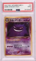 Pokemon TCG. Japanese Dark Gengar Neo Destiny Number 094, graded PSA Mint 9.