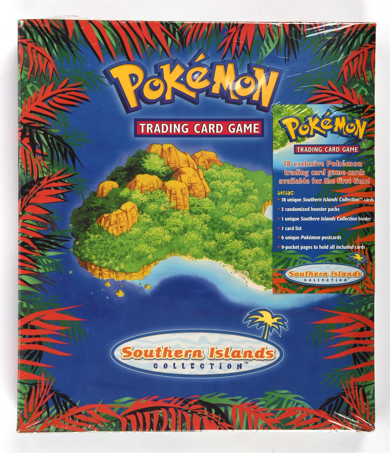 Pokemon TCG - Sealed Southern Islands Collection. This lot contains a sealed Southern Islands