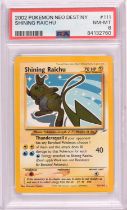 Pokemon TCG. Shining Raichu Neo Destiny 111/105 graded PSA 8.