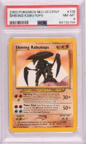 Pokemon TCG. Shining Kabutops Neo Destiny 108/105 graded PSA 8.