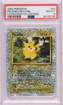 Pokemon TCG. Pikachu Reverse Holo Legendary Collection 86/110 graded PSA 8.