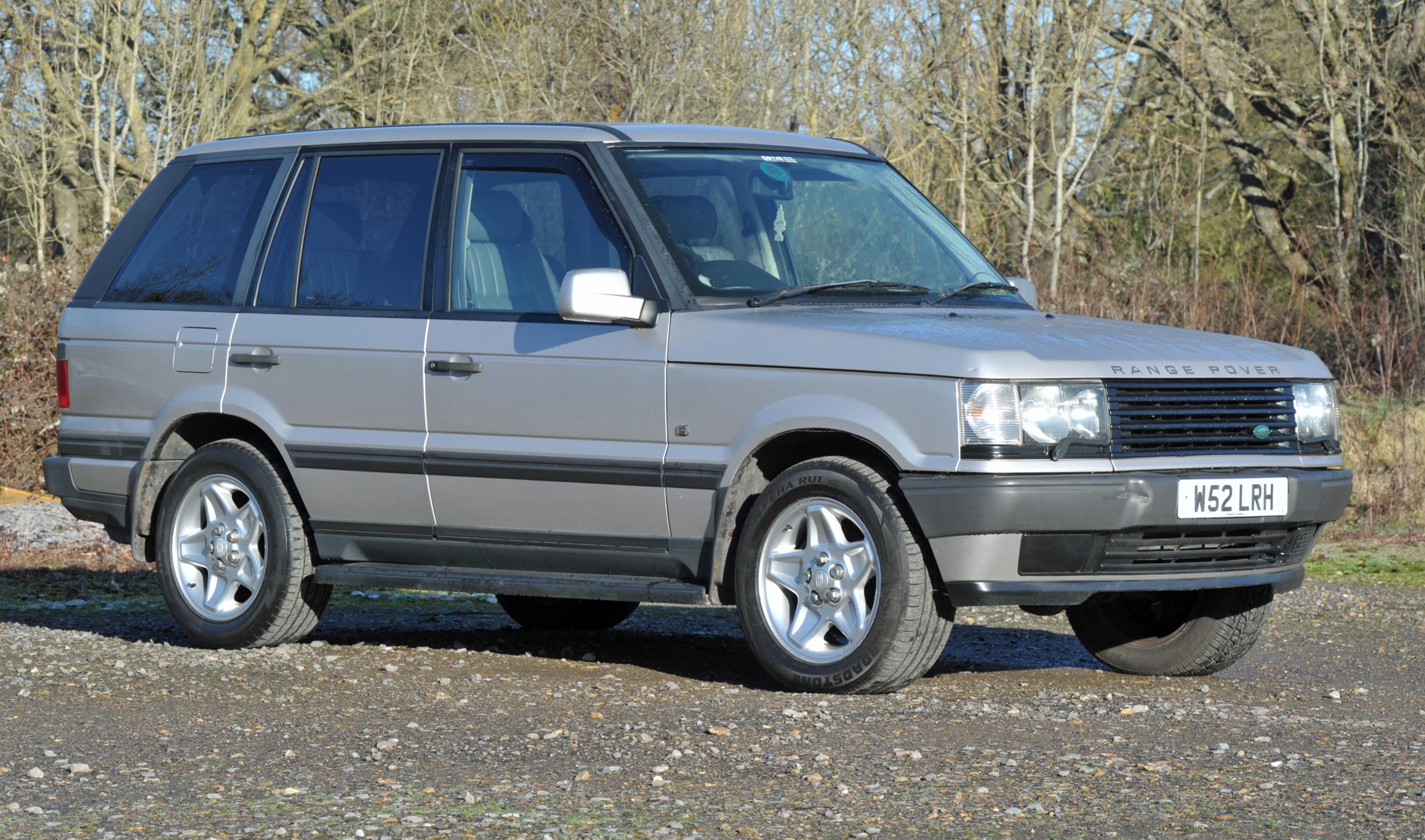 2000 Range Rover P38 2.5 DSE Diesel Automatic. Registration number: W52 LRH. 148,
