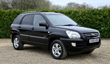 2005 Kia Sportage 2.7 XS Automatic 4-WD. Registration number: EX55 UEO. Mileage: 73,360.