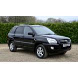 2005 Kia Sportage 2.7 XS Automatic 4-WD. Registration number: EX55 UEO. Mileage: 73,360.