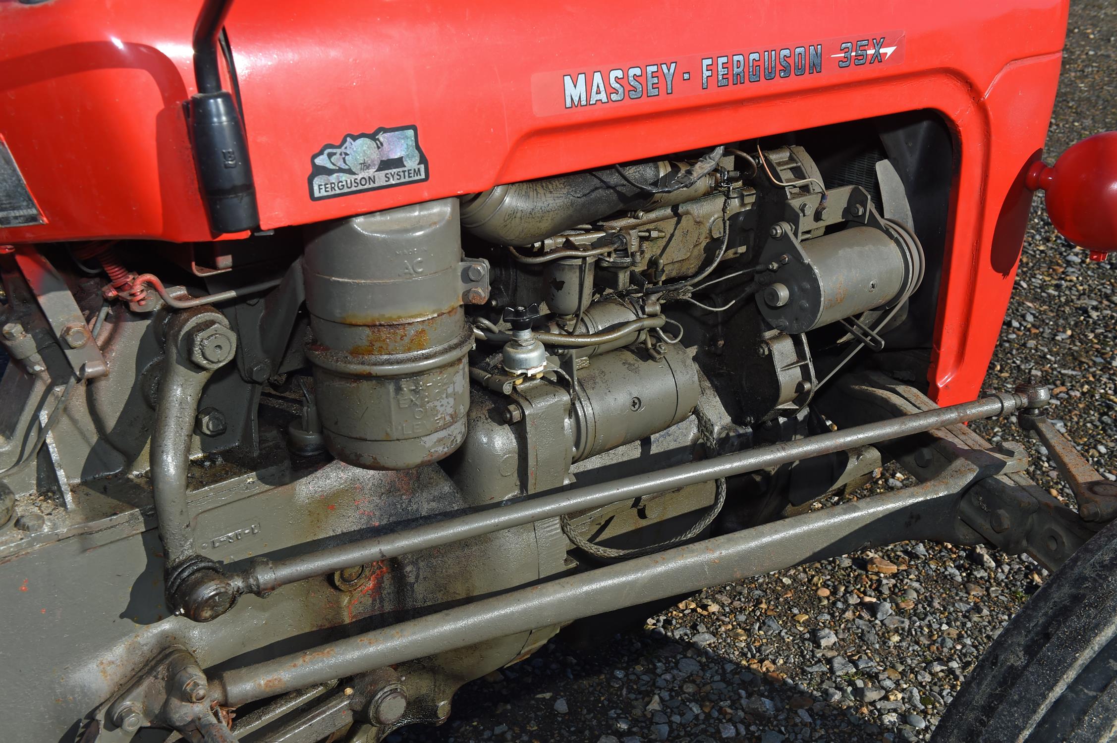 1964 Massey Ferguson 35X Diesel Tractor. Registration number: AFX 79B. Recently fully refurbished - Image 16 of 18