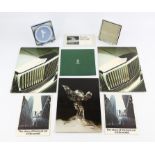 Collection of Rolls Royce items - To include various pin badges, 'The Story of the best car in the