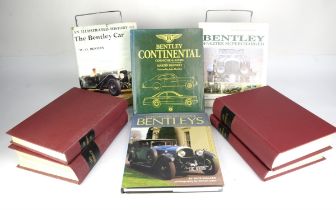 Four Bentley Books To include Coachwork on vintage Bentleys by Nick Walker, Bentley Continental by