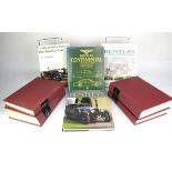 Four Bentley Books To include Coachwork on vintage Bentleys by Nick Walker, Bentley Continental by