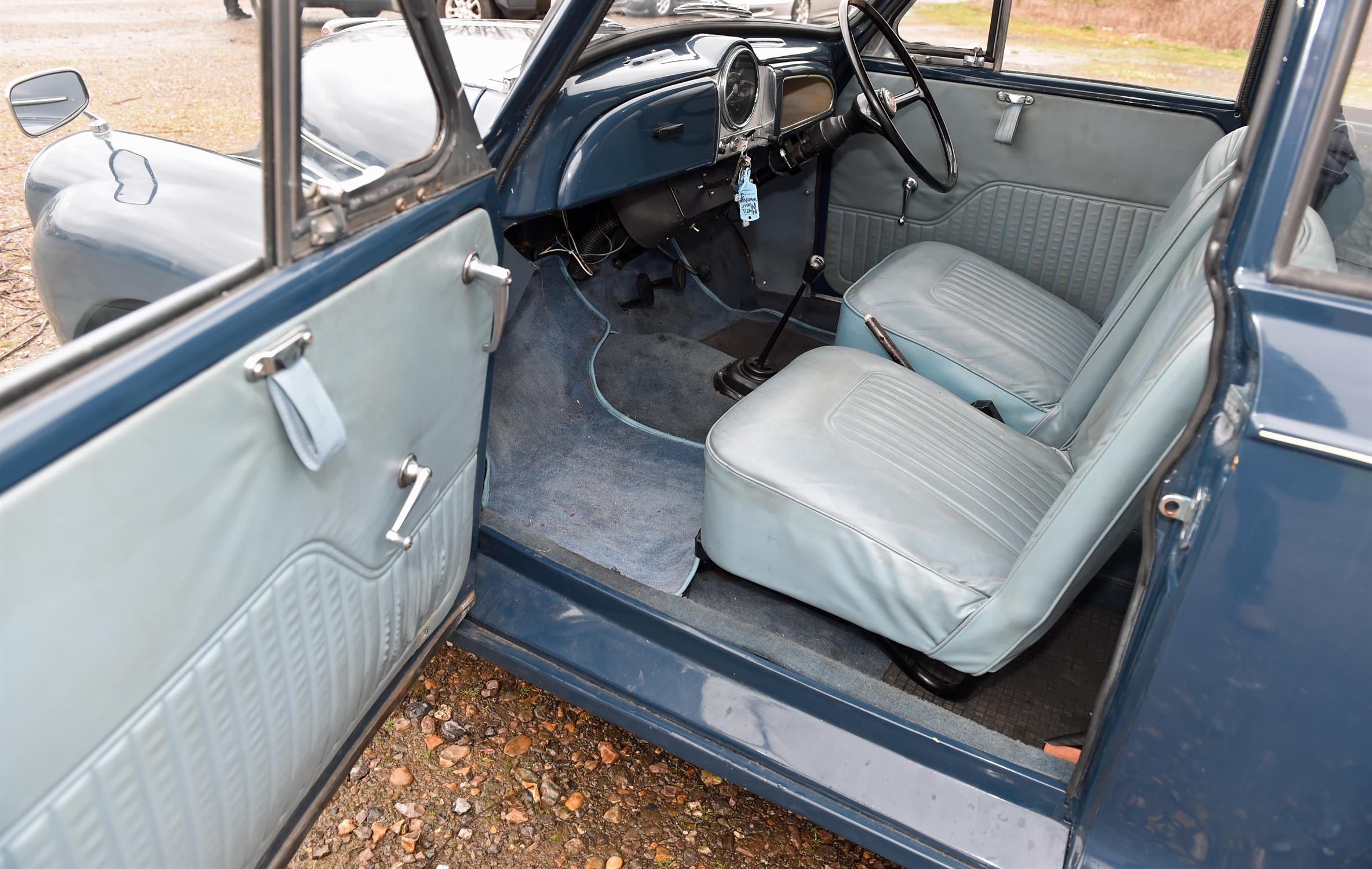 1971 Morris Minor 2 door Saloon Petrol manual. Registration number: WWN 407J. Mileage: 85,087. - Image 9 of 10