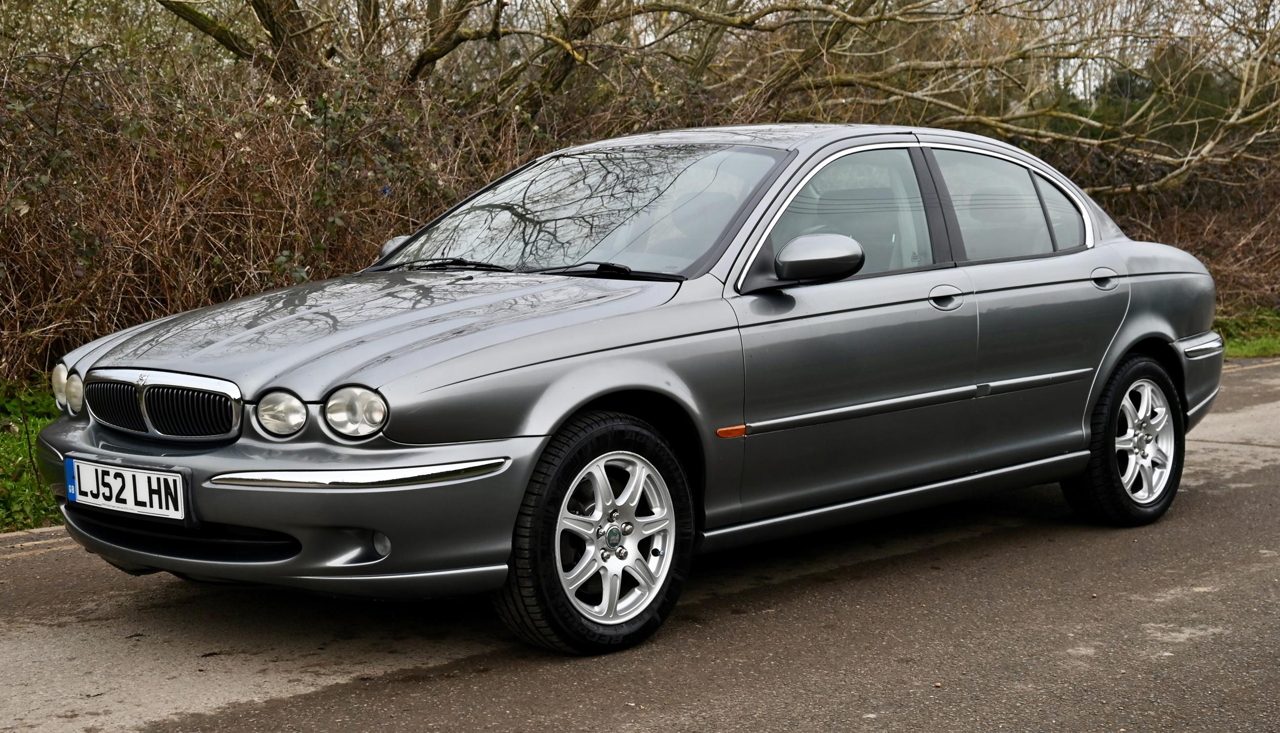 2002 Jaguar X-Type V6 Saloon. Registration number: LJ52 LHN Mileage: 94,400. Gunmetal Metallic - Image 2 of 9