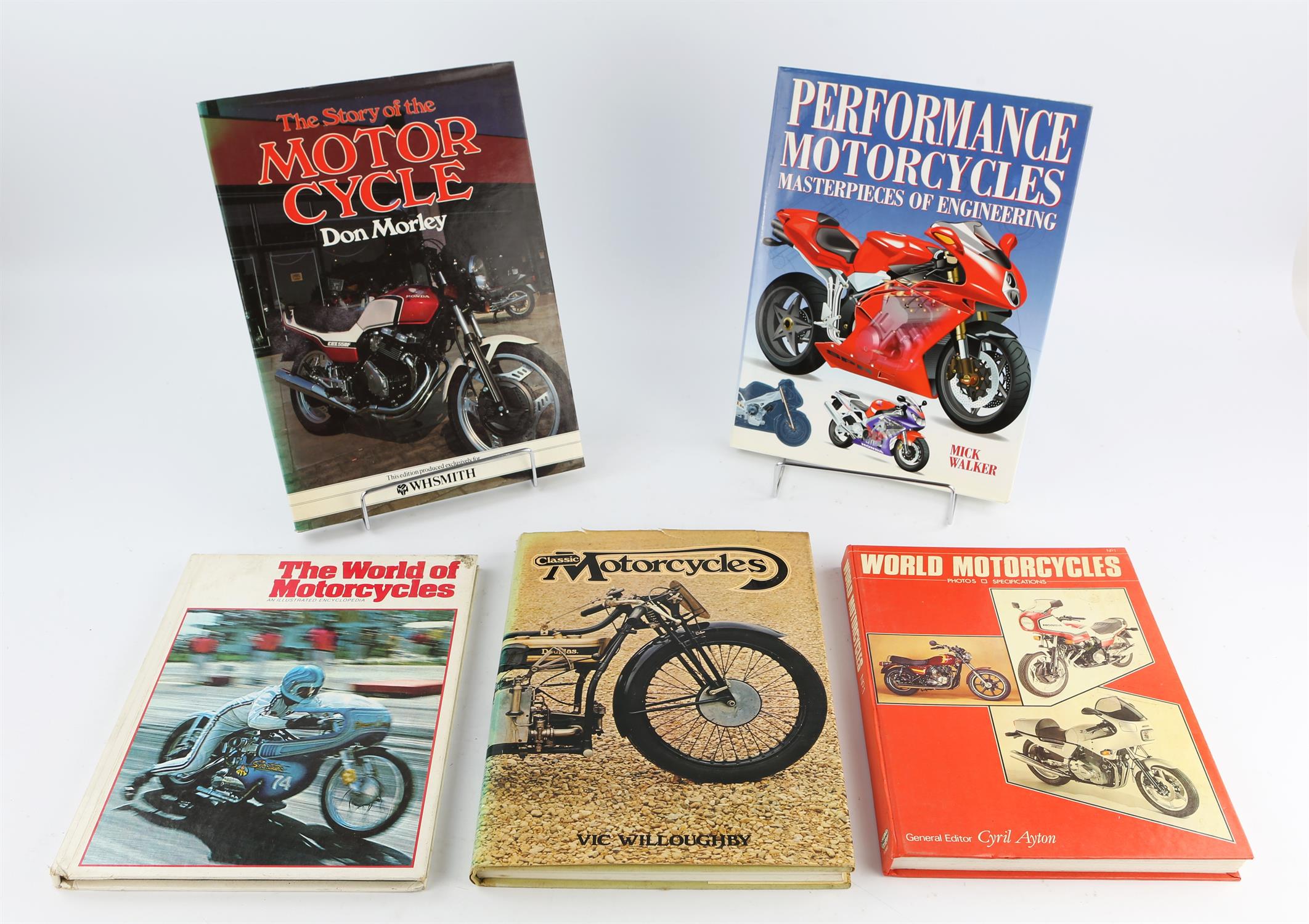 Collection of Bike and Car Related Books - To include The modern Motor Engineer volume 1-4 by