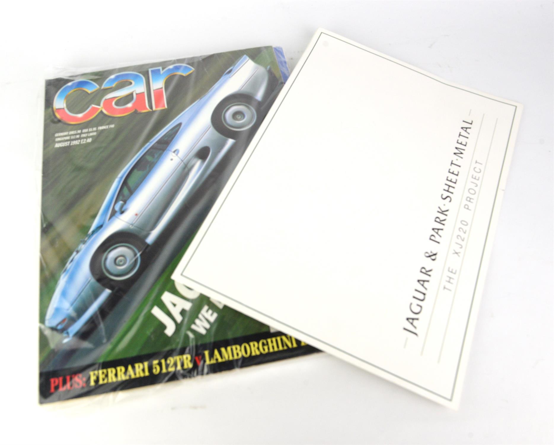 Collection of Jaguar XK8 and XJ220 brochures and books - To include two original Jaguar XK8 - Image 2 of 5