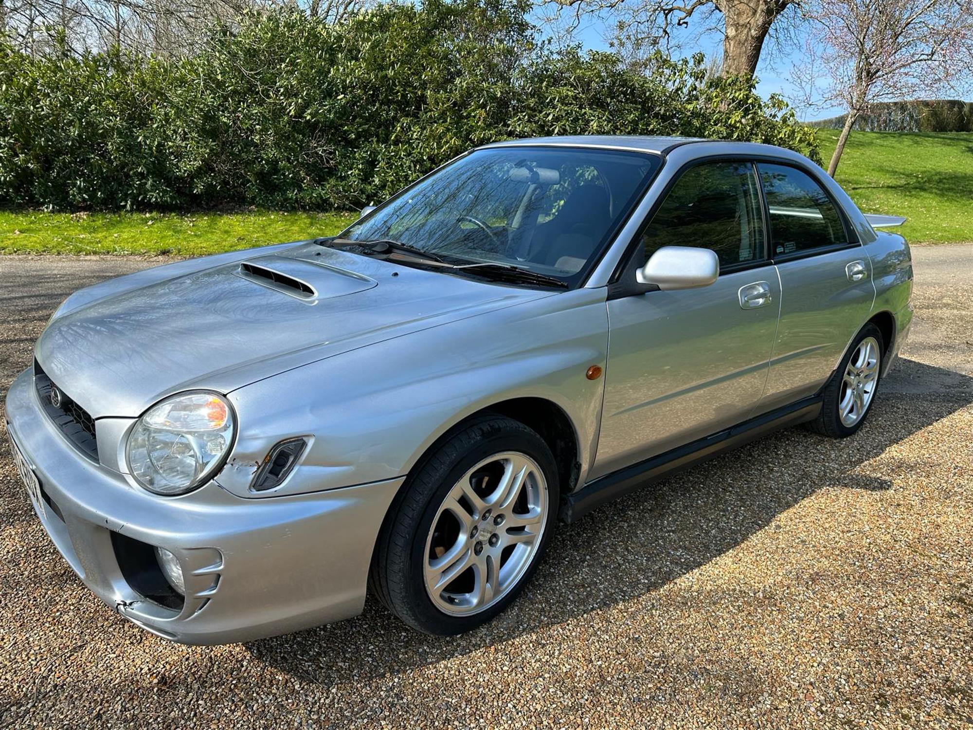 2002 Subaru Impreza 2.0 WRX AWD Turbo 4-dr Saloon. Registration: FY52 EUX. Finished in Silver. - Image 7 of 16