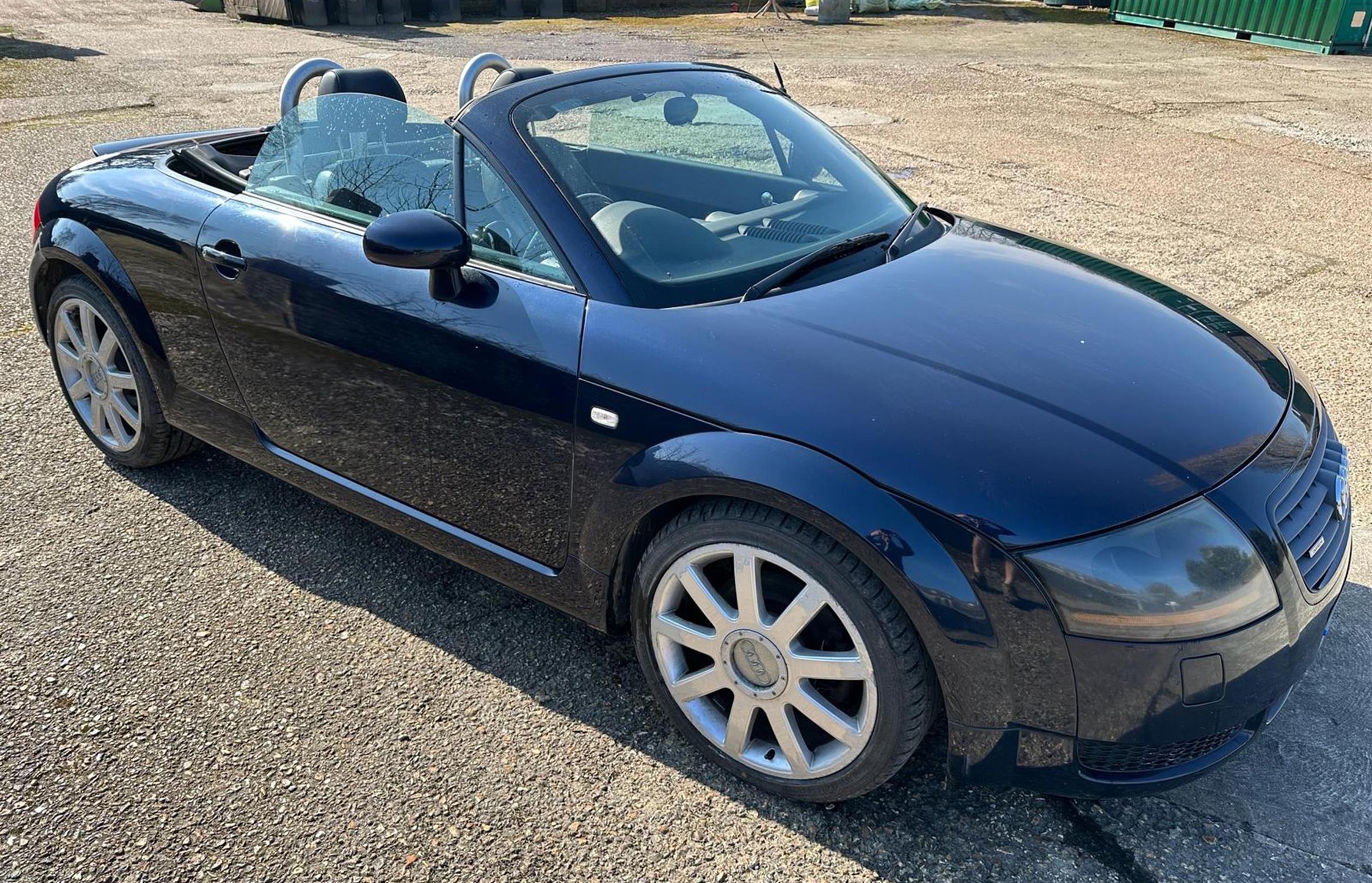 2002 Audi TT Quattro 225 Roadster 1.8 T. Manual. Registration number: LF02 TCO. Mileage: 80,460.