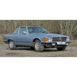 1981 Mercedes 380 SL R107 Automatic Petrol Convertible. Registration number: 4925 LJ.