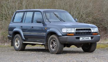 1993 Toyota Land Cruiser VX 80 series 4.2 Diesel Automatic. Registration number: L253 ABL.