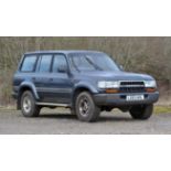 1993 Toyota Land Cruiser VX 80 series 4.2 Diesel Automatic. Registration number: L253 ABL.