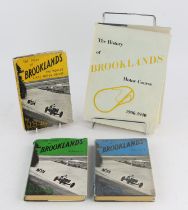 The Story Of Brooklands Vols 1,2 & 3 and The History of Brooklands Motor Course. Please note this