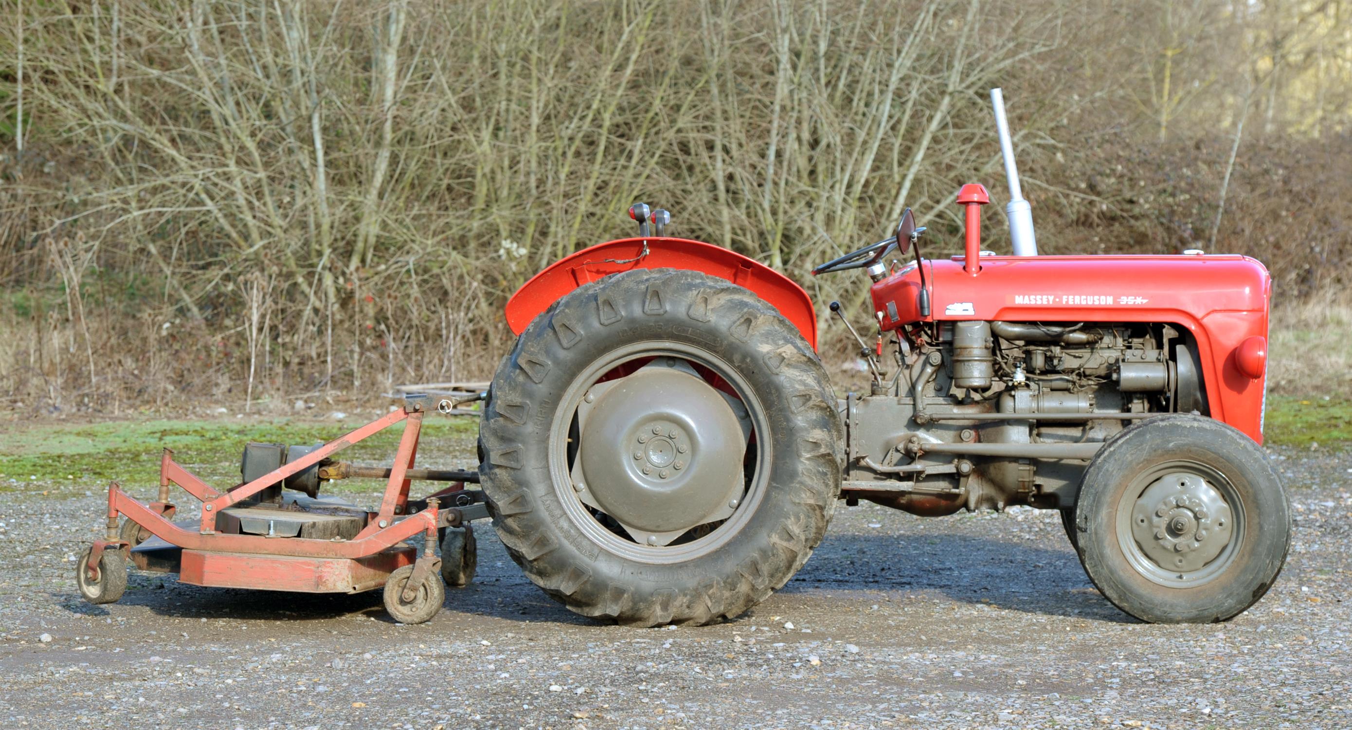 1964 Massey Ferguson 35X Diesel Tractor. Registration number: AFX 79B. Recently fully refurbished - Image 4 of 18