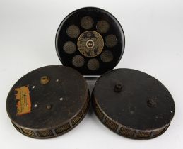 Three Vintage Air Filters - To include Vokes Protectmotor Air Filter and Carburettor Silencer and