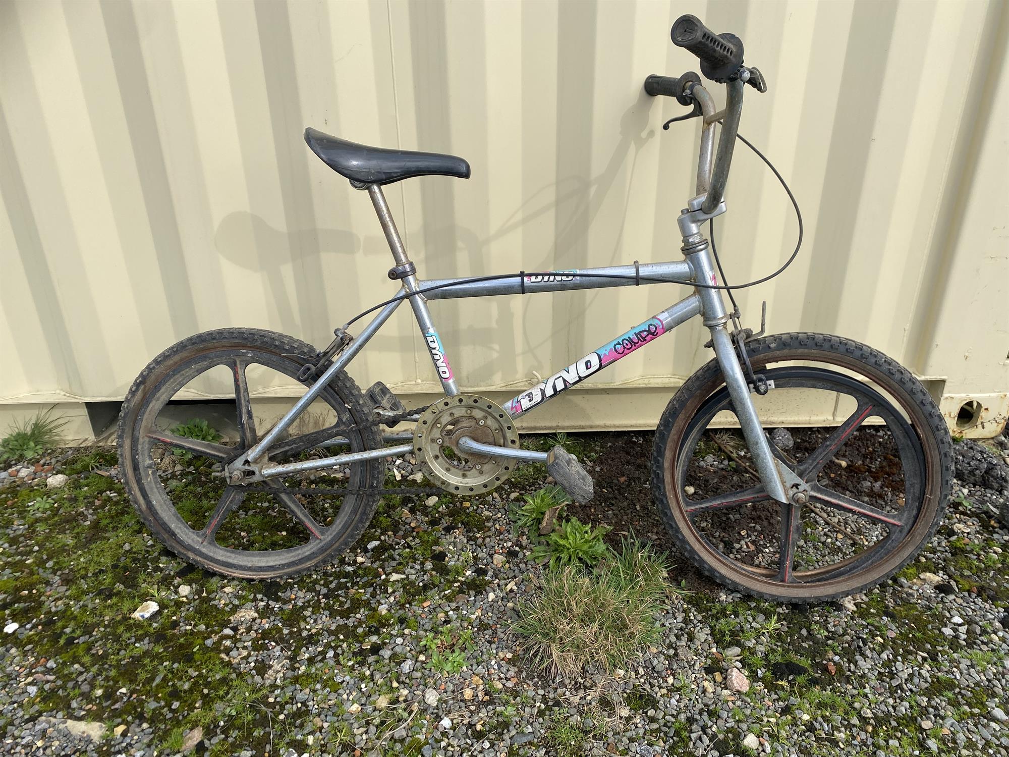 BMX bike circa 1980's. Restoration project for any BMX enthusiast. Please note this lot has the