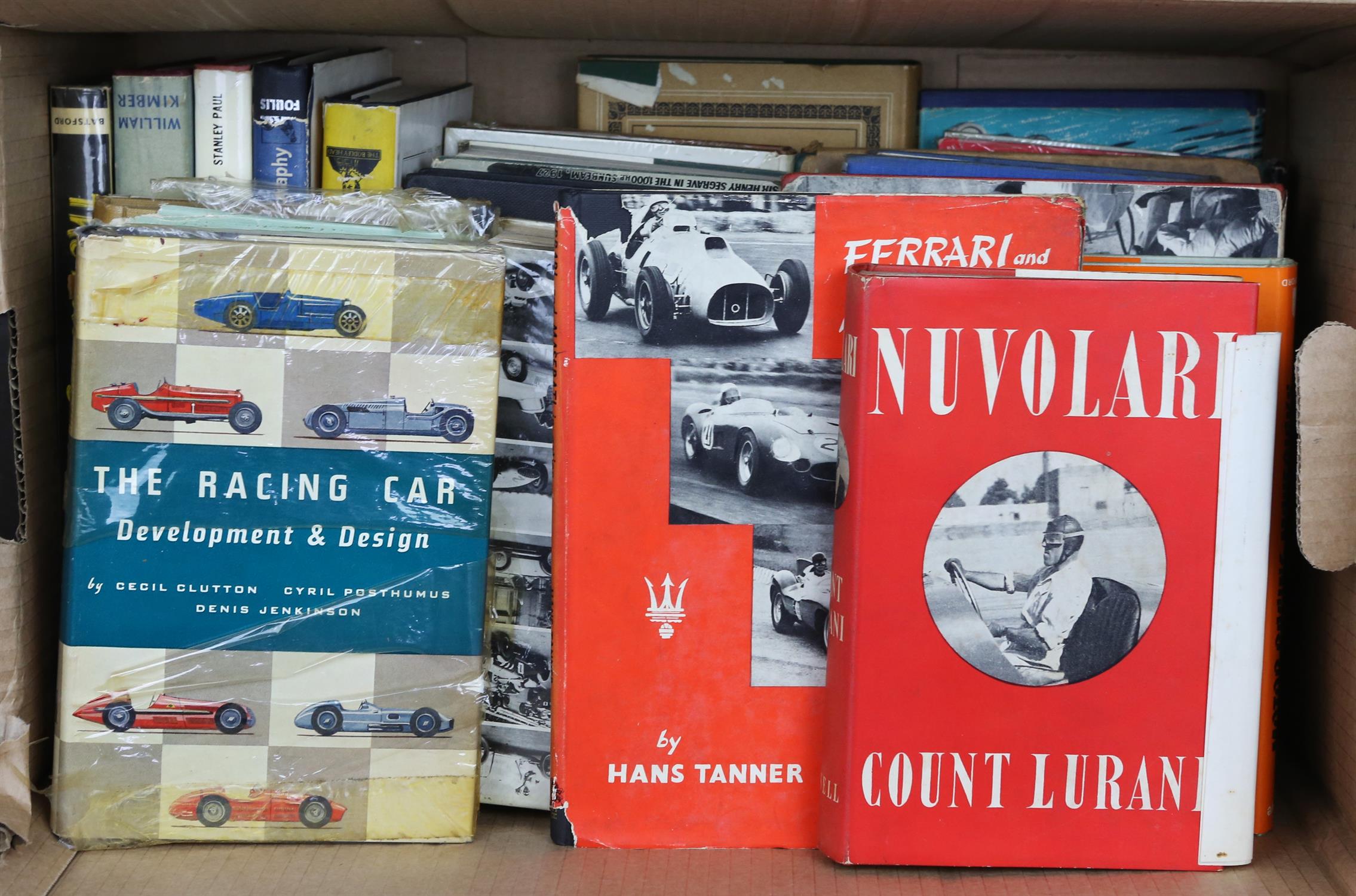 Large Collection of old and modern motor racing related book - To include Mike Hawthorn Champion - Image 4 of 4