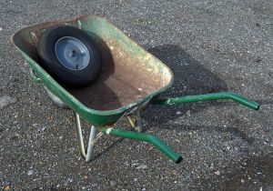 Wheel barrow. Please note this lot has the standard Ewbank's standard buyers premium payable on