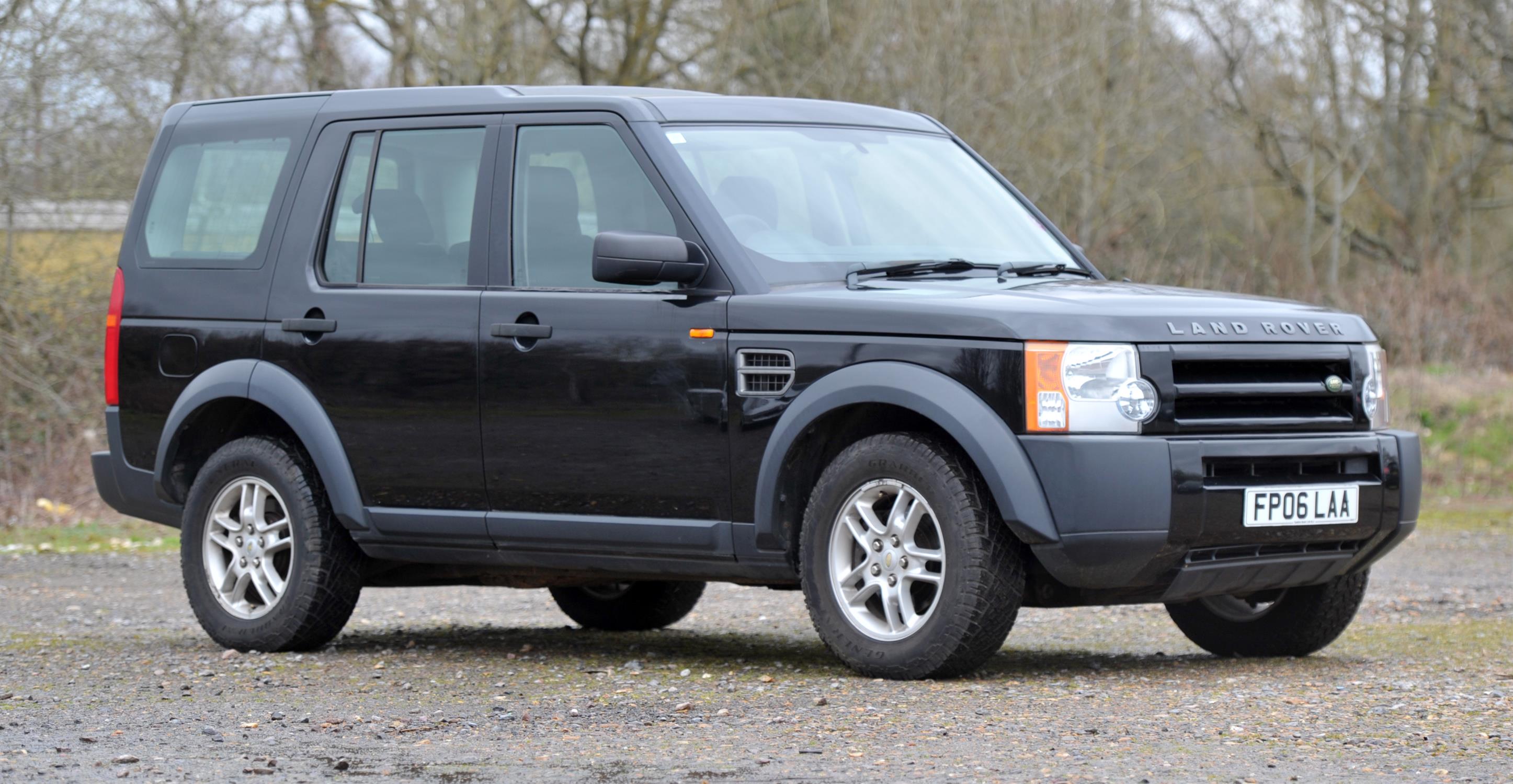 Land Rover Discovery 3 TDV6 Diesel 6 Speed Manual. Registration number: FP06 LAA. Mileage: 125,360.