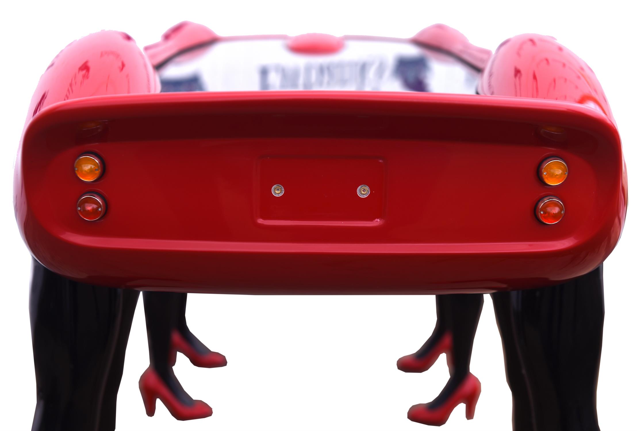 Bespoke Ferrari 250 GTO Coffee Table by Nick Butler - Titled 'P1TSTOP' With the Ferrari 250 GTO - Image 6 of 19