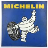 Michelin Tin Sign, Marked G.A. Shankland Limited dated 1981, 75x75cm. Please note this lot has the