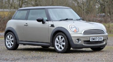 2007 Mini Cooper 1.6 petrol 6 speed manual. Registration number: OW07 CVV. Mileage: 112,422.