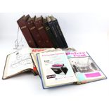 Collection of bound magazines - Autosport magazines in 4 red binders (years 1958 through to 1960),