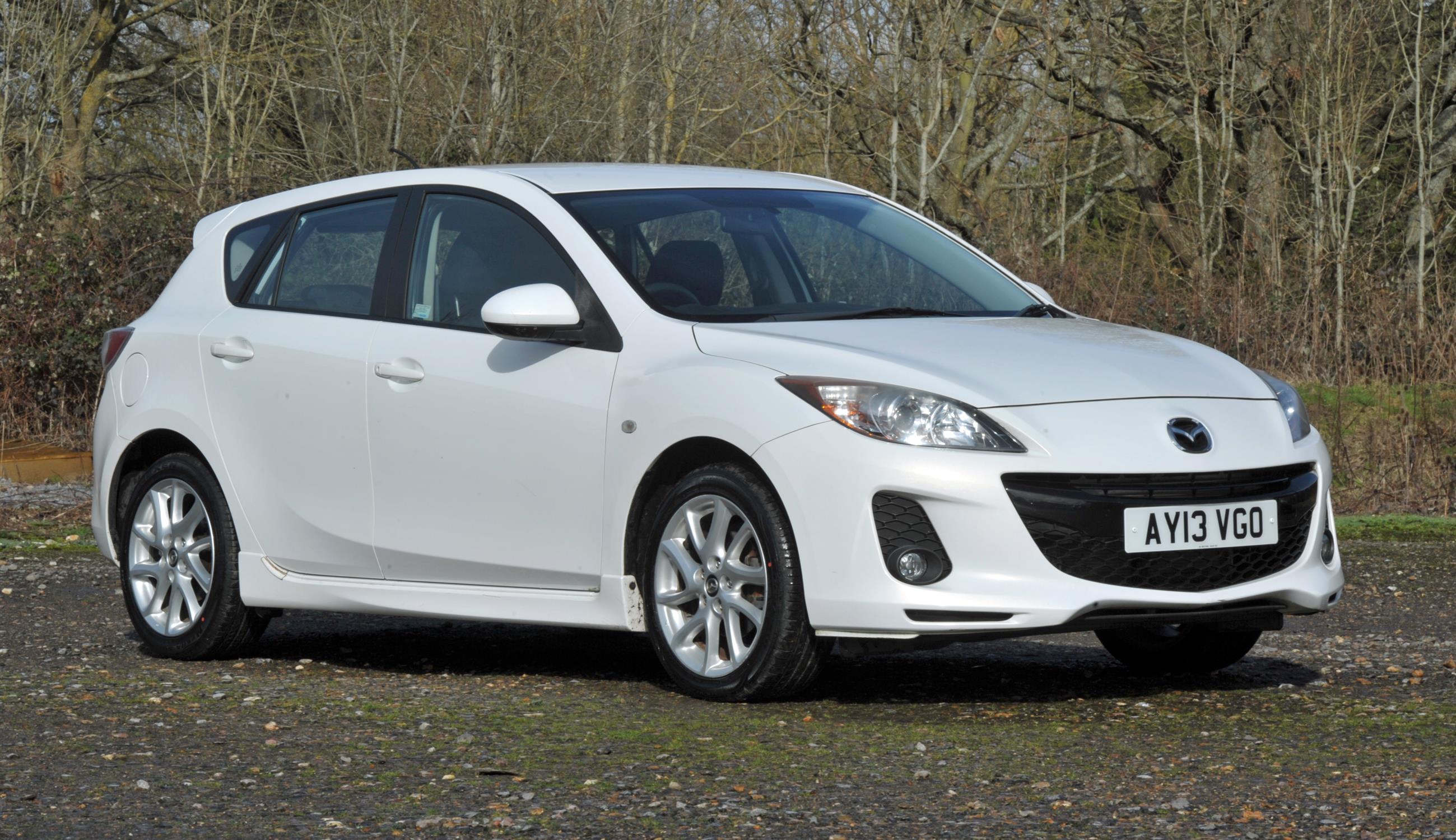 Mazda 3 1.6 Tamura Petrol Automatic, Registration number: AY13 VGO. Genuine 17,827 miles from new.